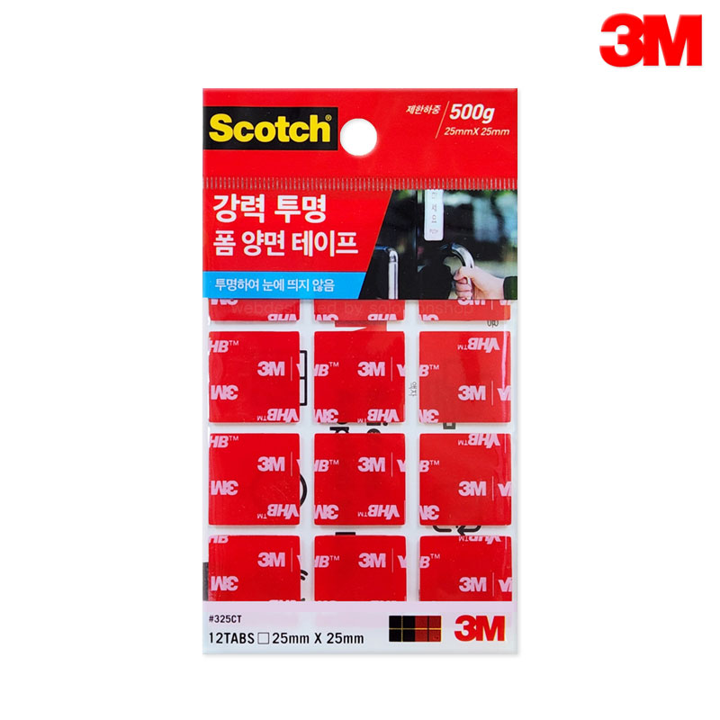 3M   25x25mm 12//3M/CAT-325CT