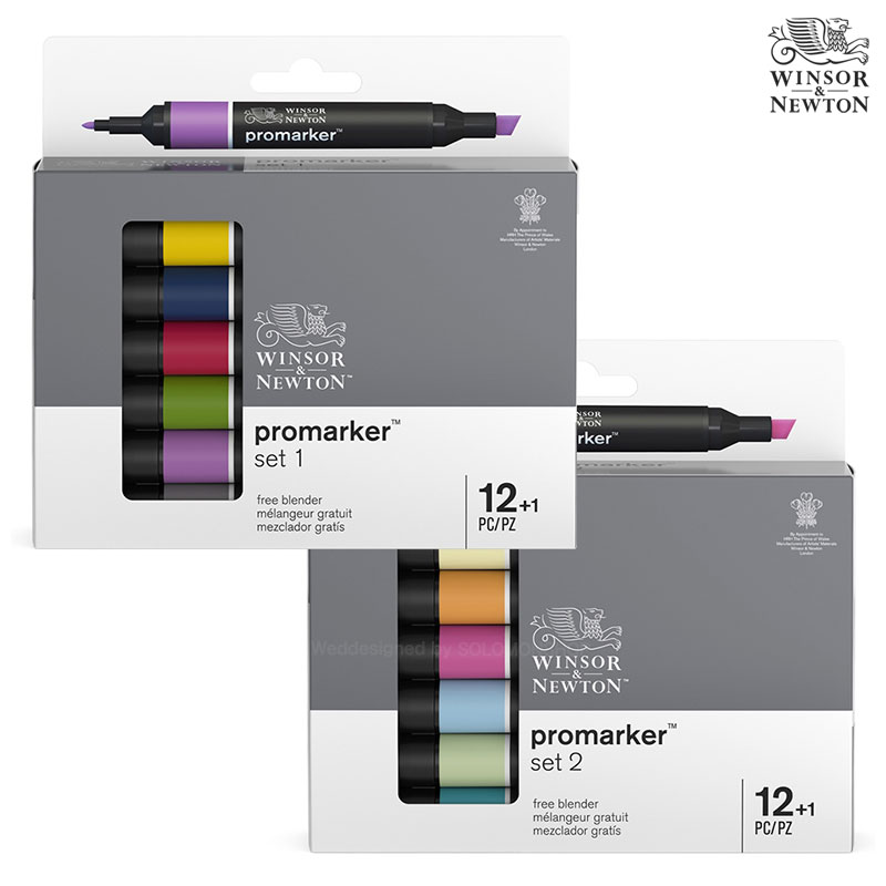 Winsor&Newton �����ش�ư ���θ�ī 12����Ʈ 2��