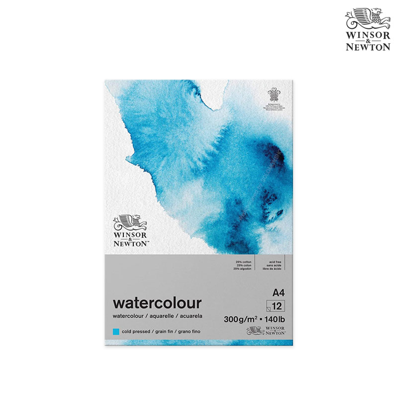 Winsor&Newton �����ش�ư ��ä�е� �߸� A4 300g 12���� 1������