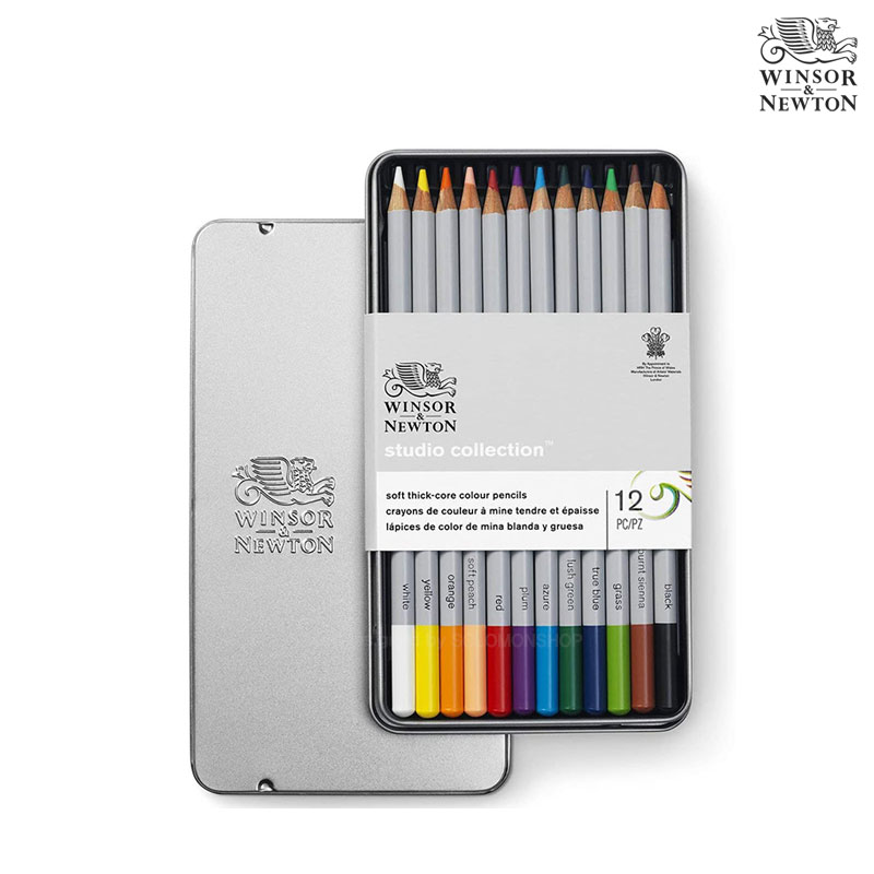 Winsor&Newton �����ش�ư ���������� 12�� ƾ���̽���Ʈ