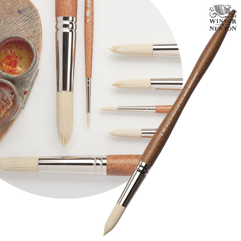 Winsor&Newton �����ش�ư ��ȭ�� ��Ƽ��Ʈ �ż�ƽ ȣ�� �귯�� ���� Size20