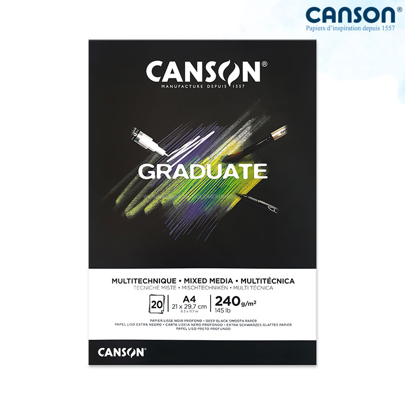 Canson ĵ�� �׷��࿡��Ʈ �ͽ��̵�� ���� 240g 21x29.7cm 20�� 1������_�����̼�����/A4����ġ��/���� �����ʻ��