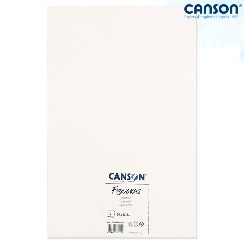 Canson ĵ�� �ְ����� ��ȭ ��ũ�� 290g 50x32.5cm 5�� ������