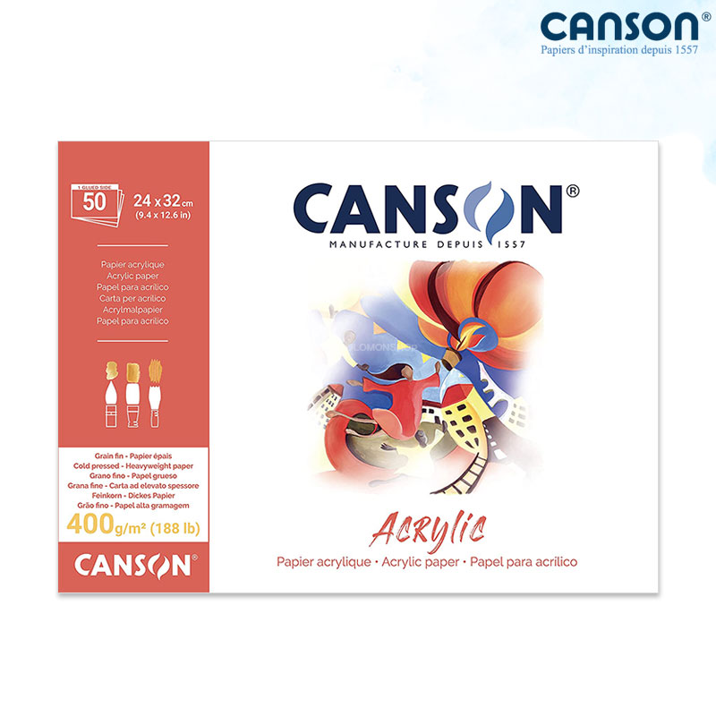Canson ĵ�� ��ũ�� �����е� 400g 32x41cm 50���� 1������/��ũ��������