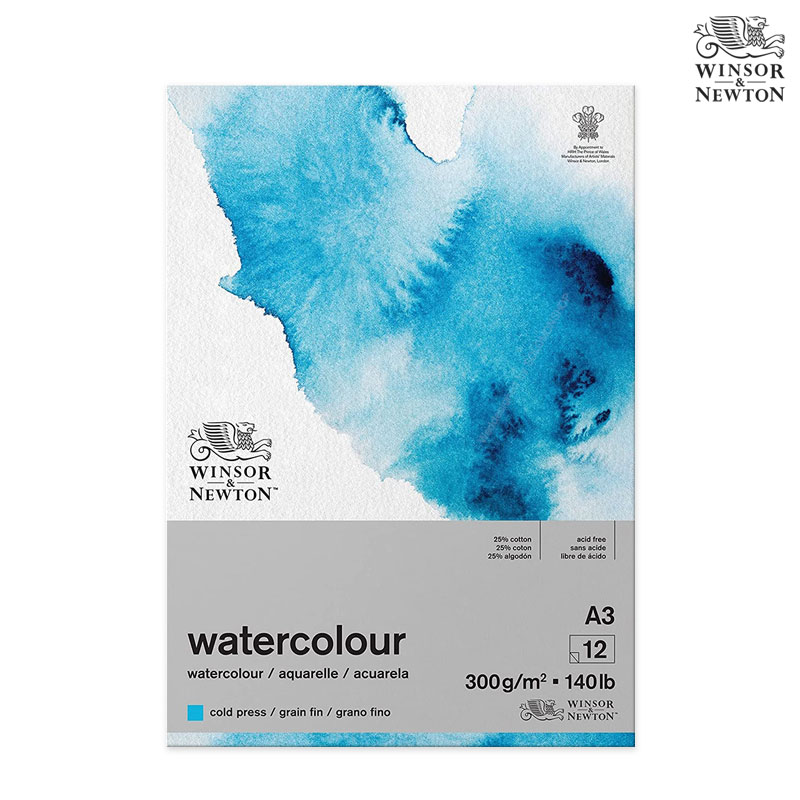 Winsor&Newton �����ش�ư ��ä�е� �߸� A3 300g 12���� 1������